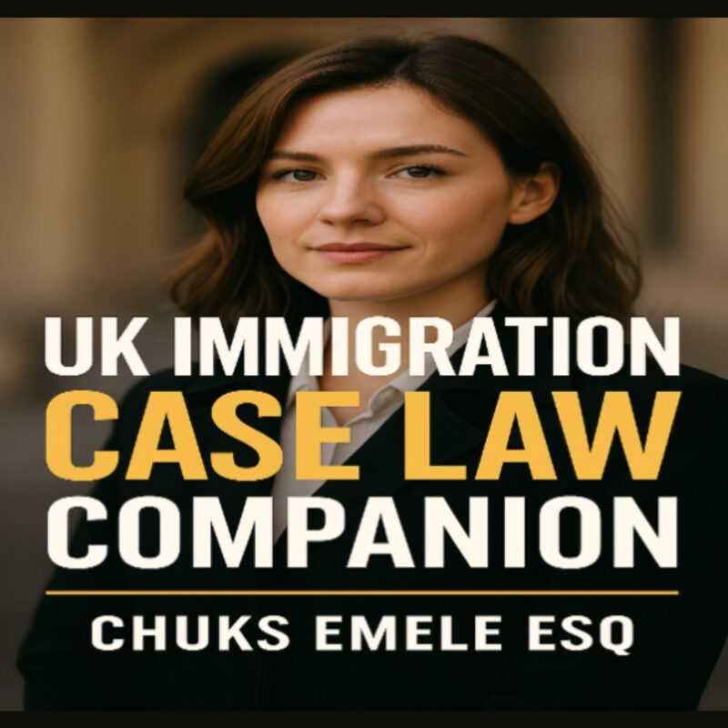 UK Immigration Case Law Companion